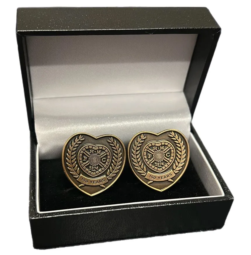 150th Anniversary Antique Gold Cufflinks