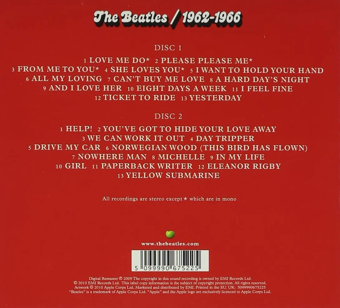 1962-1966 [The Red Album] [Audio CD]