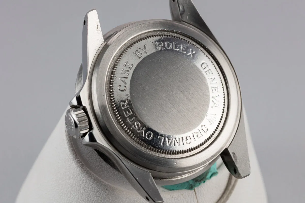 1974 Vintage Tudor Snowflake Submariner 9411/0 with Rare Stone Dial and Lavender Bezel Insert
