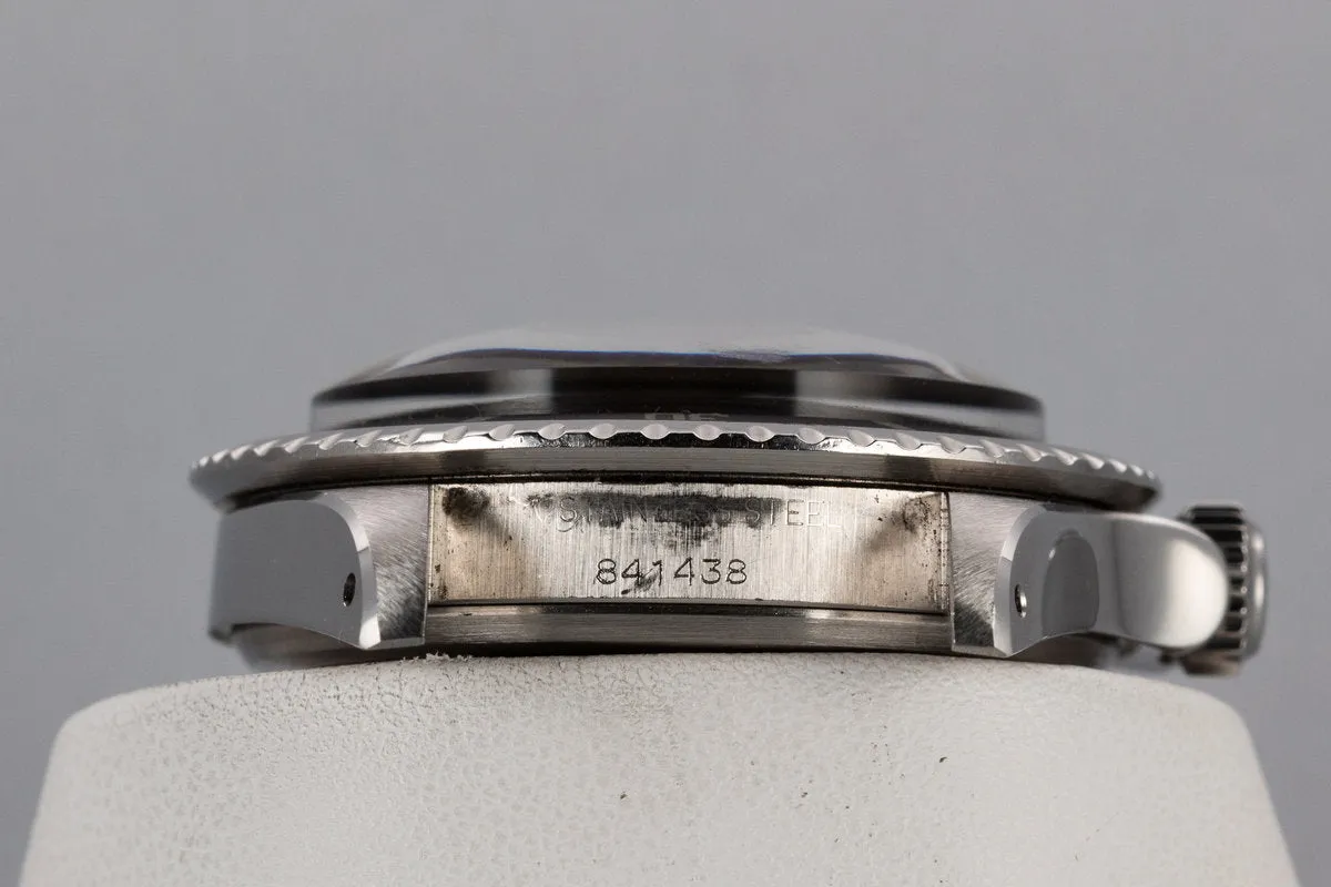 1974 Vintage Tudor Snowflake Submariner 9411/0 with Rare Stone Dial and Lavender Bezel Insert