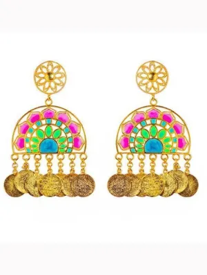 Aditi Bhatt - Jaipur love statement earrings