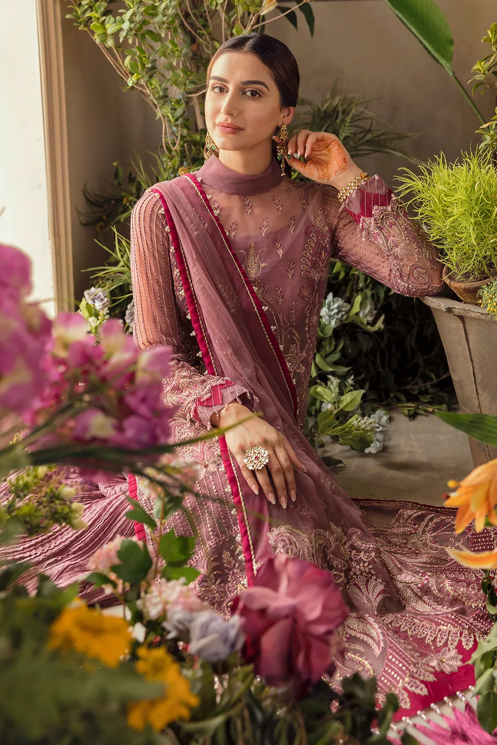 Afrozeh La Fuchsia Wedding Edit 2022 – VALENTINA