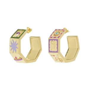 Alchemy Hoop Earrings