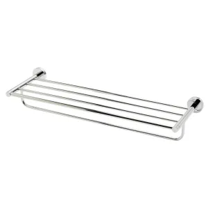 ALFI AB9538-PC Polished Chrome 26 inch Towel Bar & Shelf Bathroom Accessory