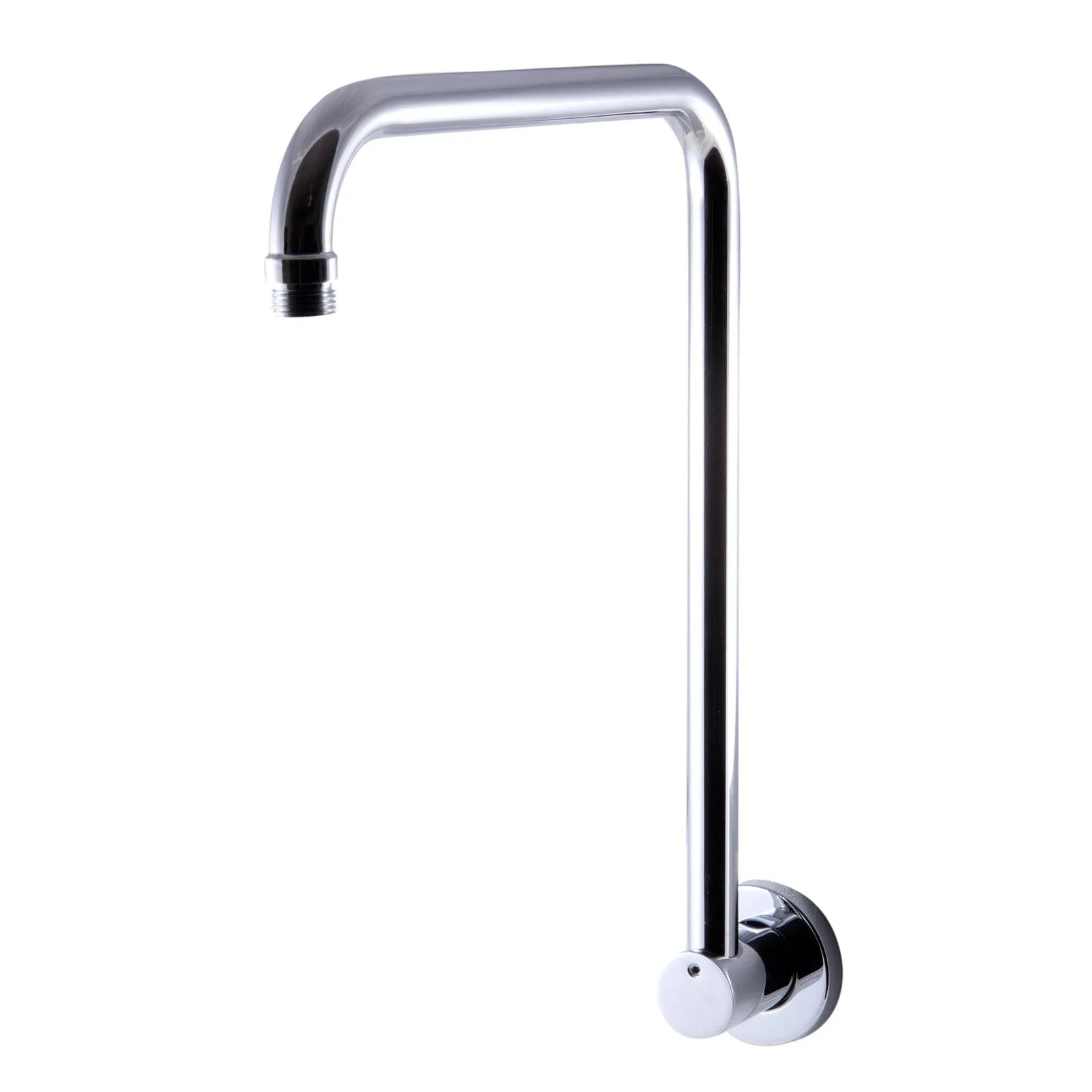 ALFI Brand AB12GRW-PC Polished Chrome 12" Round Raised Wall Mounted Shower Arm