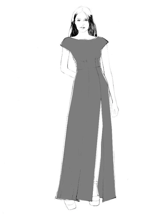 Anna Dress  - PDF sewing pattern