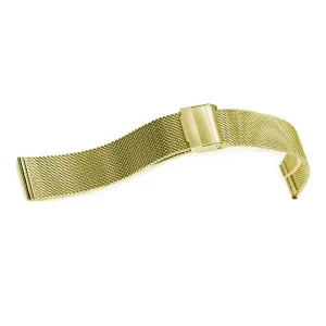 ARIES GOLD GOLD AG-M0002-22 MESH STRAP