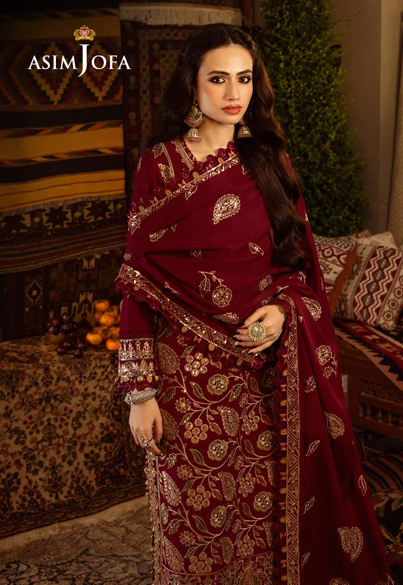 Asim Jofa Kashmiri Taanka Winter Collection – AJKT-08