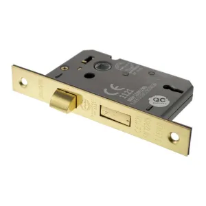 Atlantic 3" Elite 5 Lever Key Sashlock (Polished Brass)