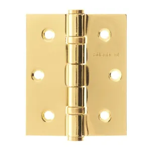 Atlantic Elite 3" Hinges (Polished Brass)