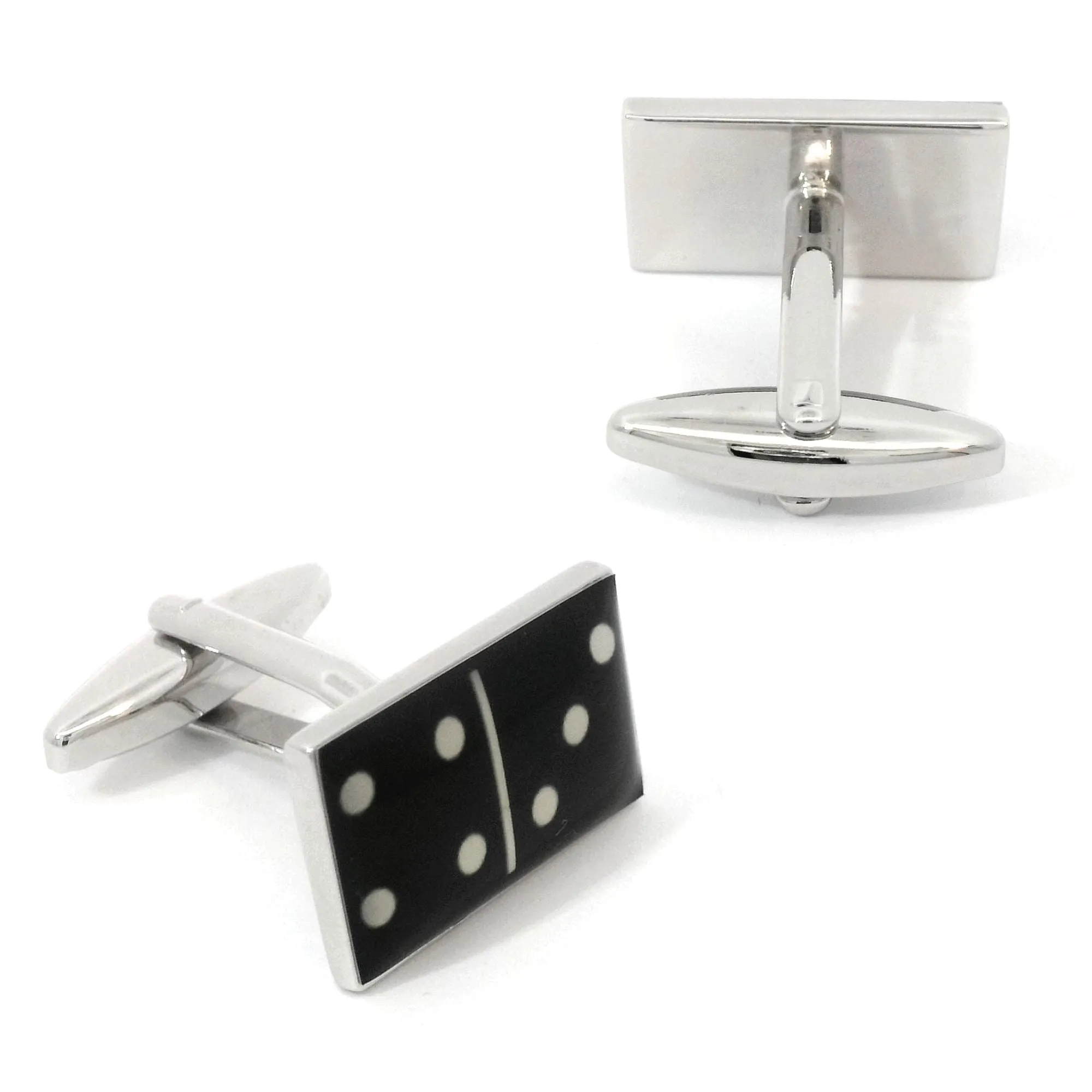 Black Dominoes Cufflinks