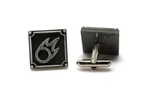 Black Mage Job Icon Cufflinks - FFXIV