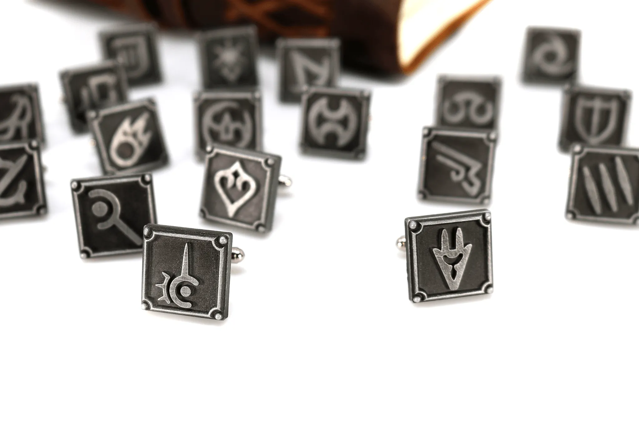 Black Mage Job Icon Cufflinks - FFXIV