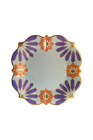 Blue Hue Marrakesh Lunch Plate
