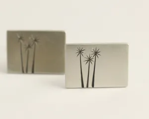 Cabbage Tree Trio Cufflinks