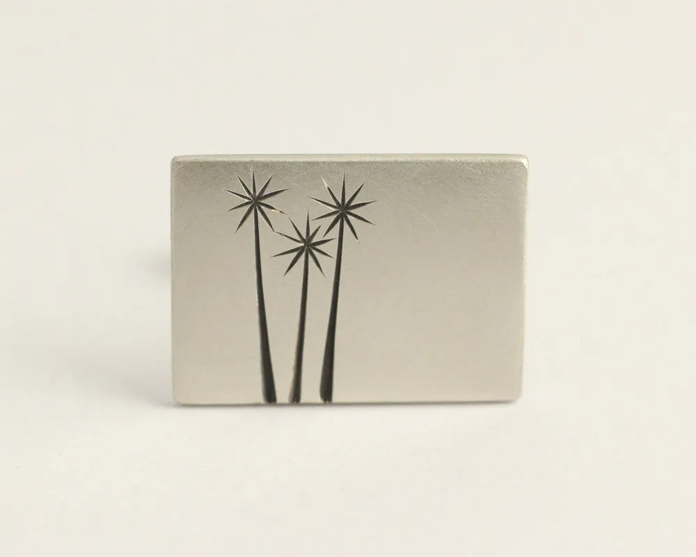 Cabbage Tree Trio Cufflinks