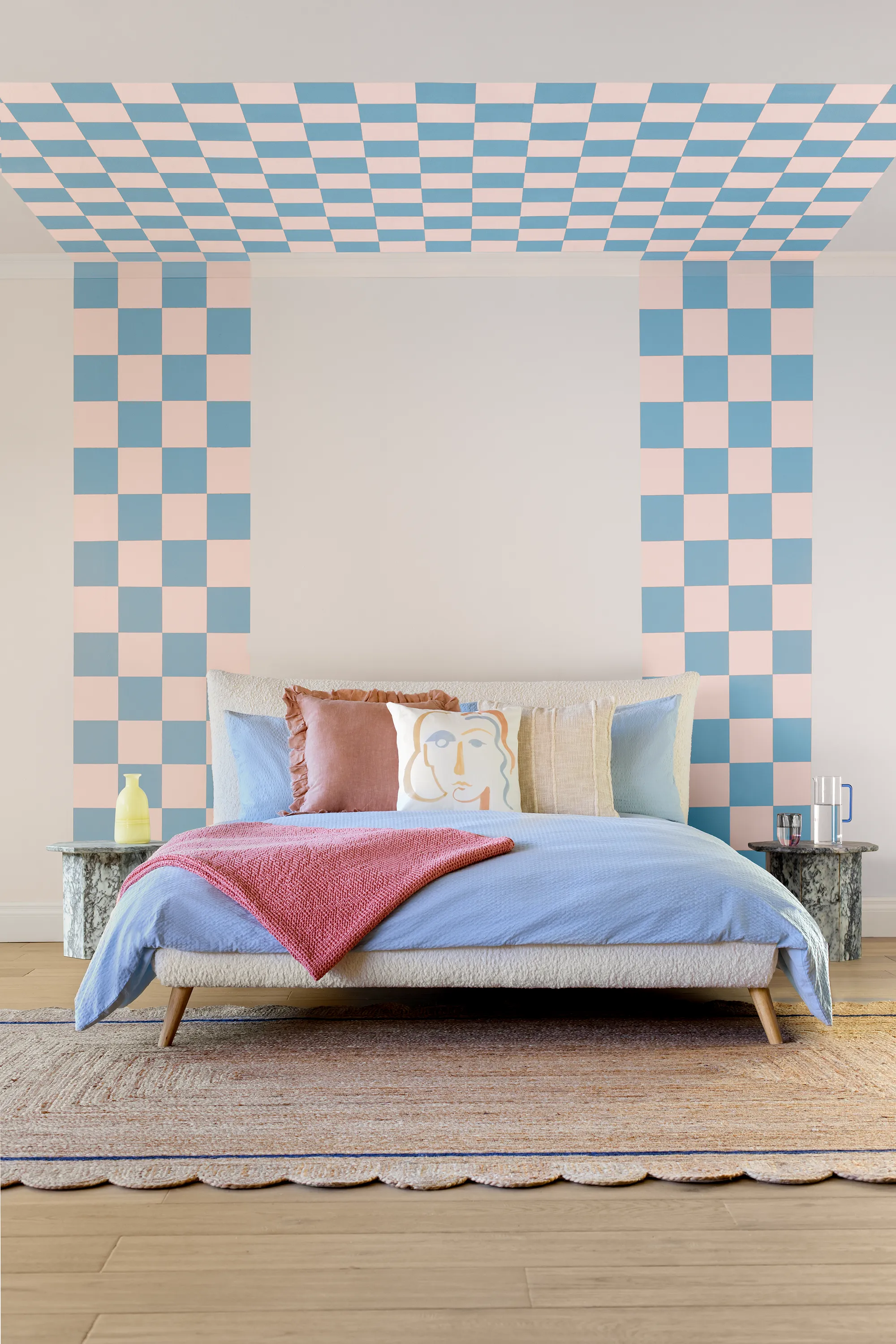 Calming Blue matt emulsion paint