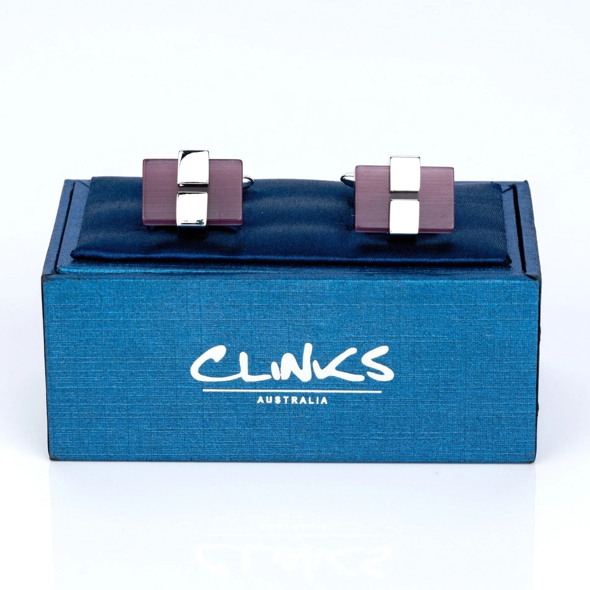 Charcoal Ice Cateye Cufflinks