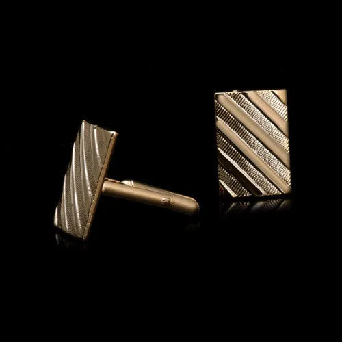 Classy Men Cufflinks Gold