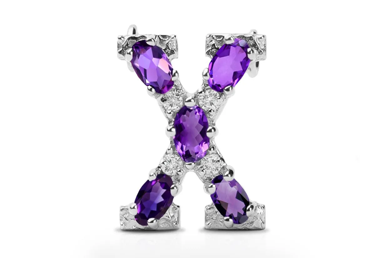 Cufflinks Letter X Initial 18kt Gold