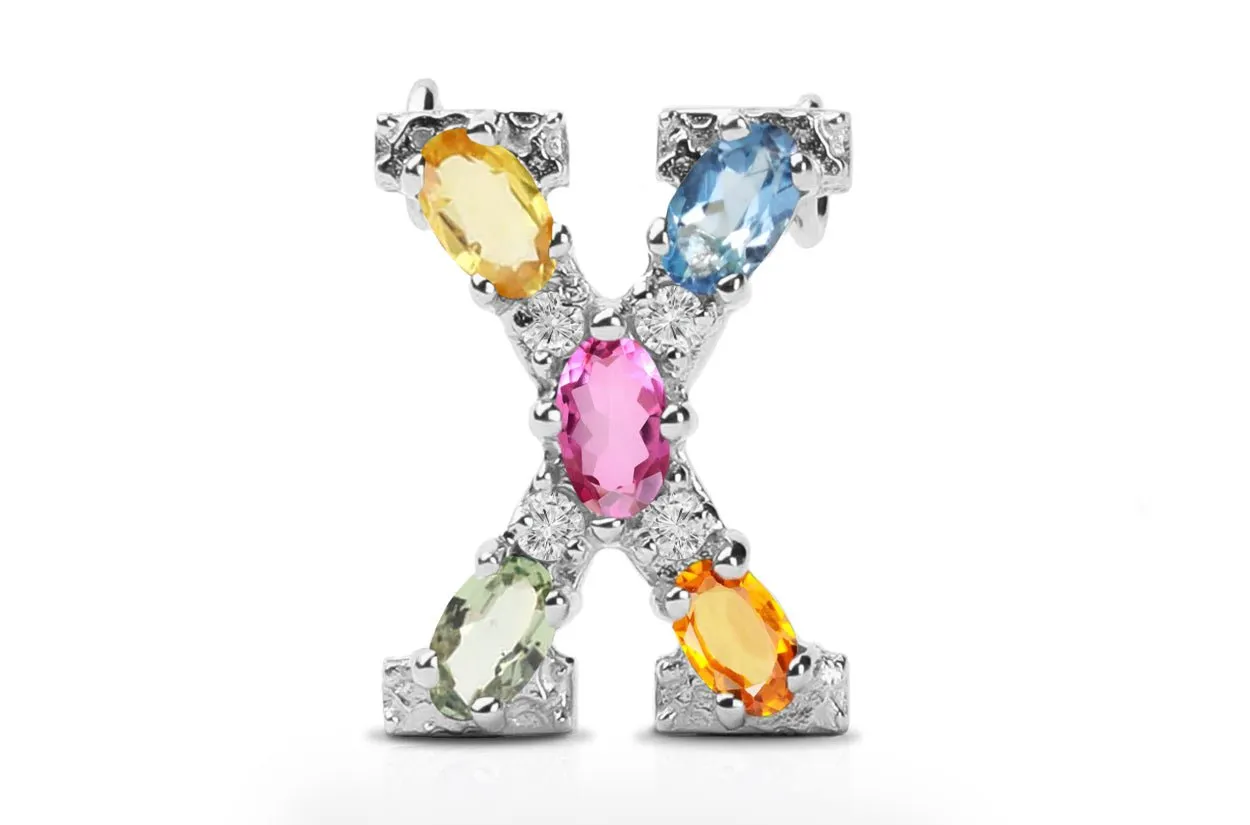 Cufflinks Letter X Initial 18kt Gold