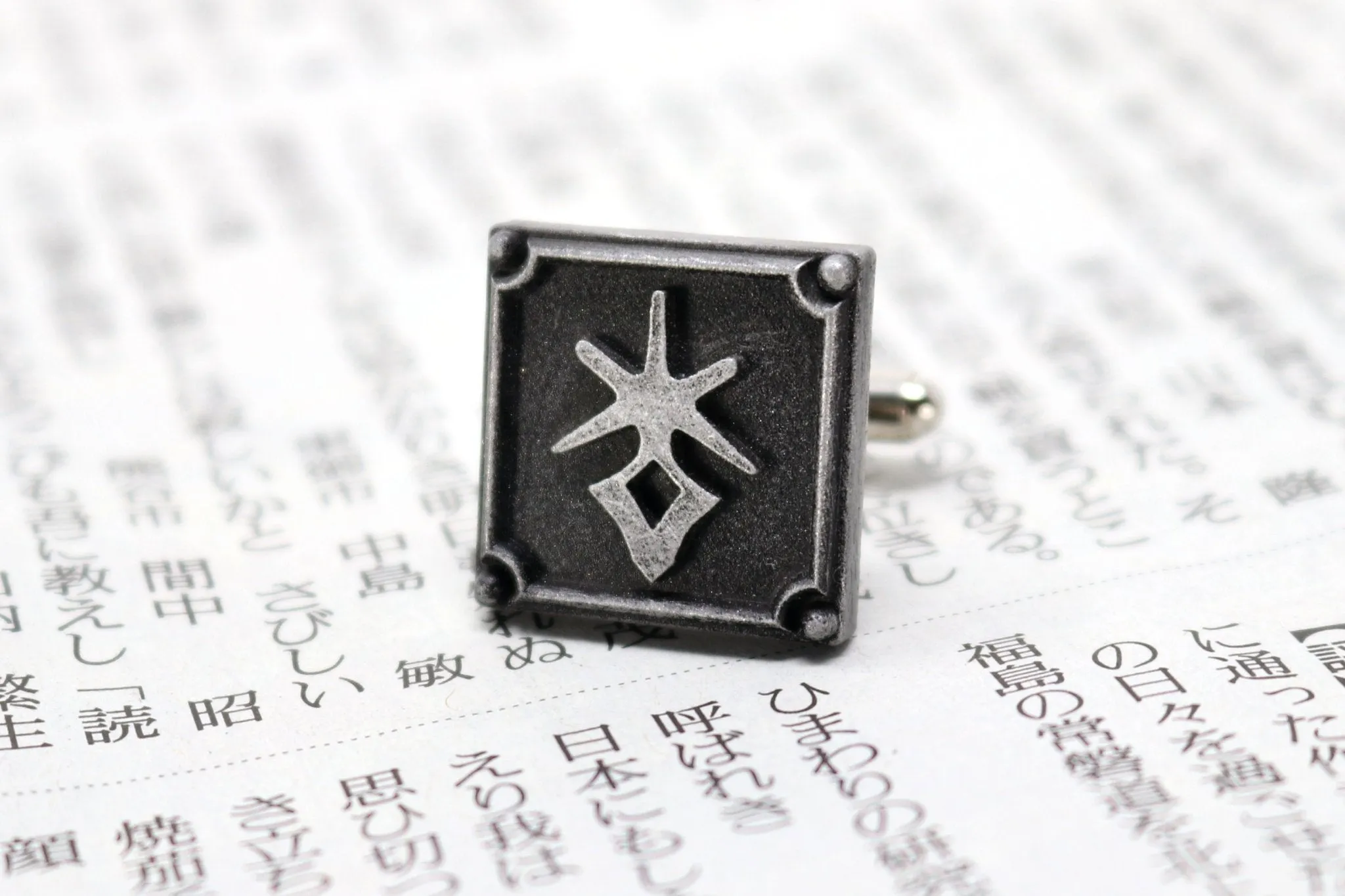 Dark Knight Job Icons Cufflinks - FFXIV