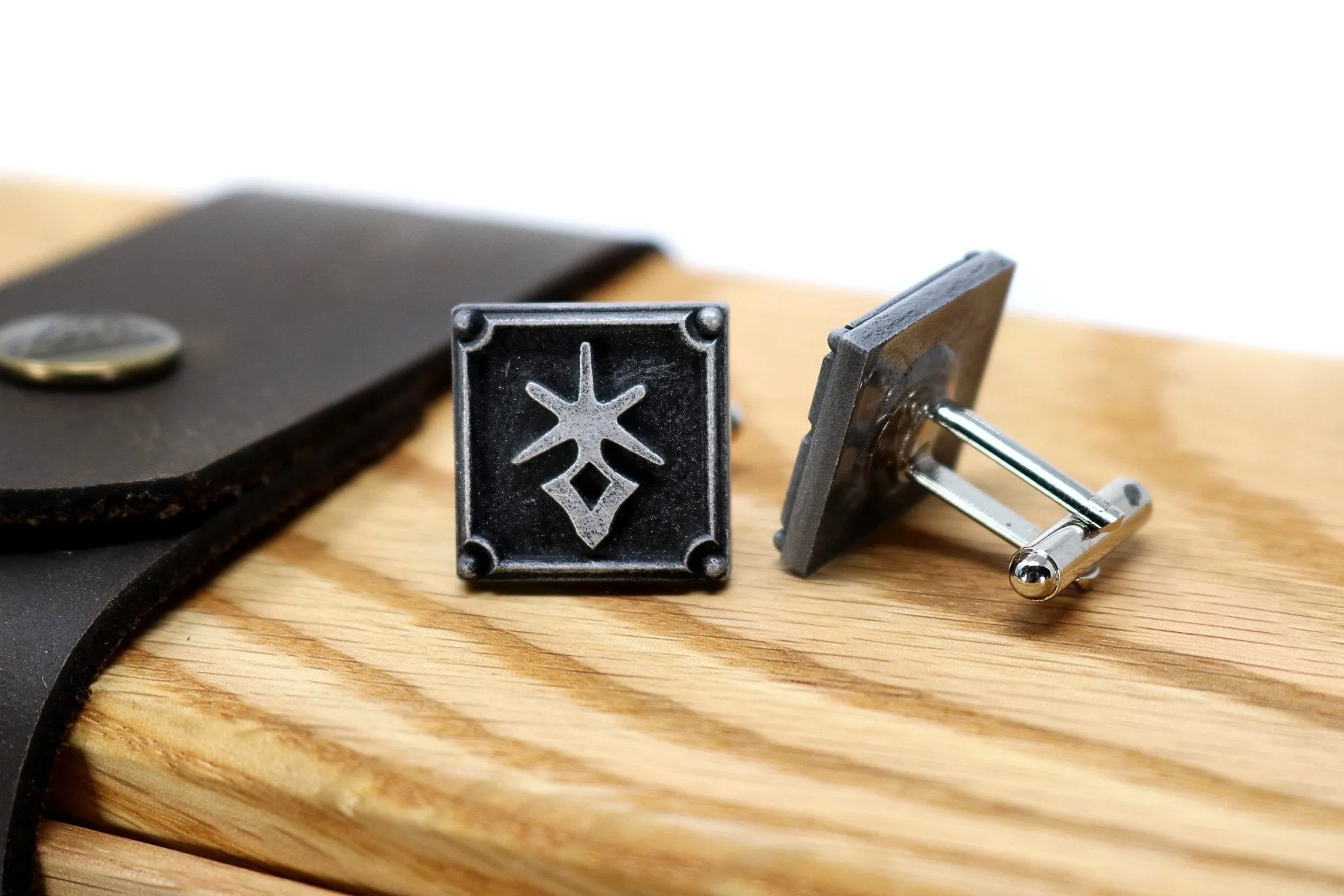Dark Knight Job Icons Cufflinks - FFXIV