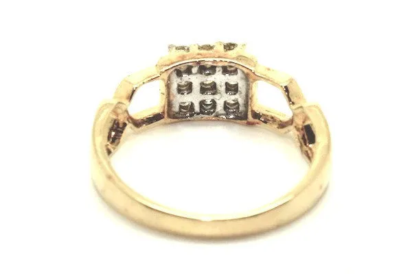 Diamond Cross Ring Ad No.0441
