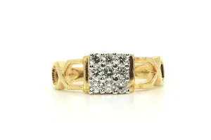 Diamond Cross Ring Ad No.0441