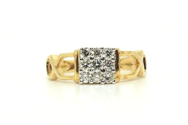 Diamond Cross Ring Ad No.0441