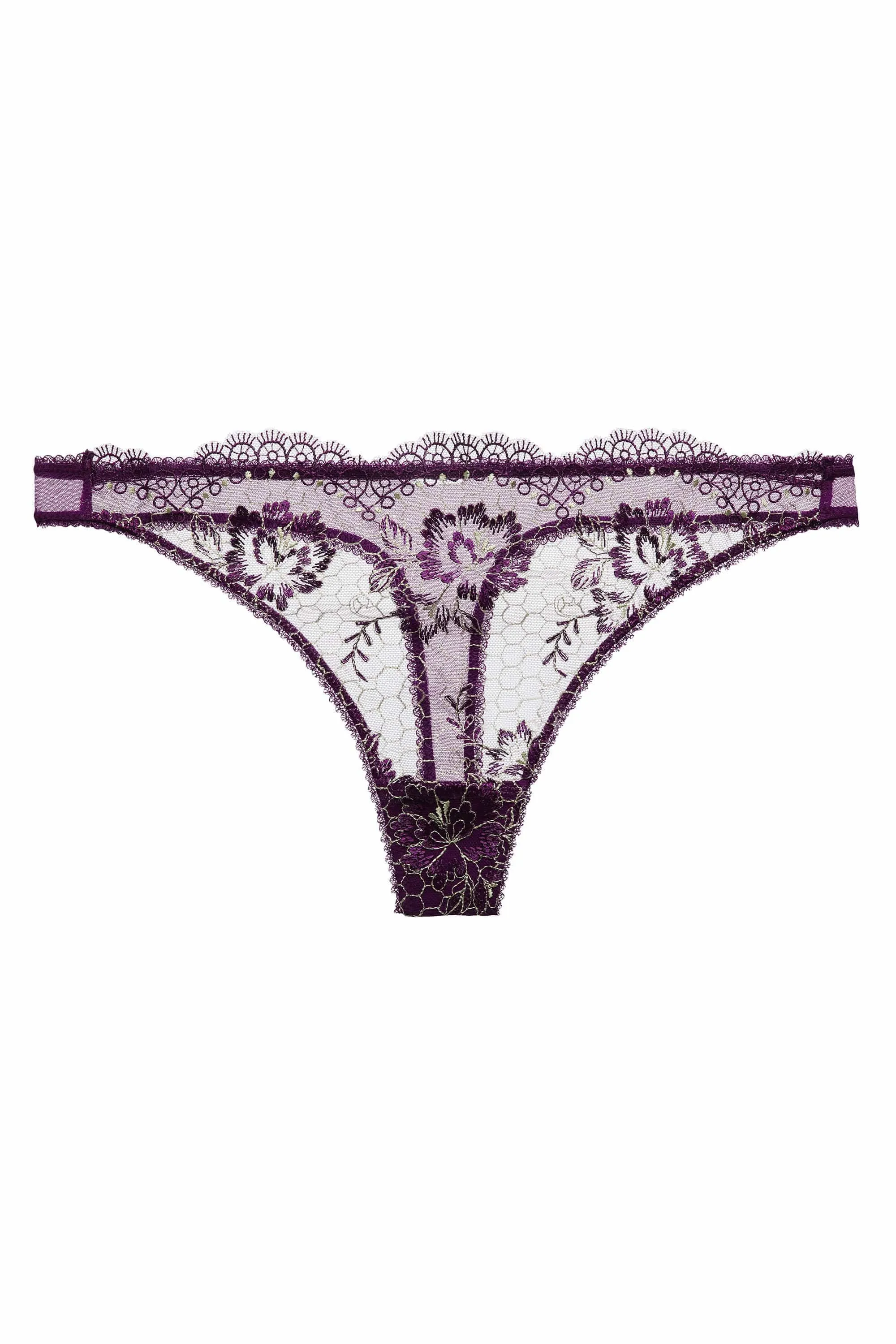 Evelina Aubergine G-String