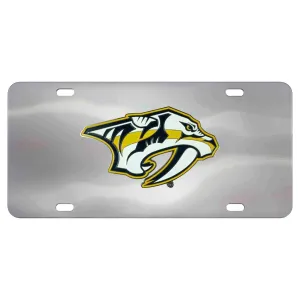 Fanmats Nashville Predators Diecast License Plate