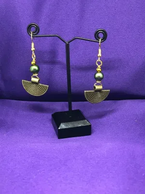 Gypsy Earrings in Brass