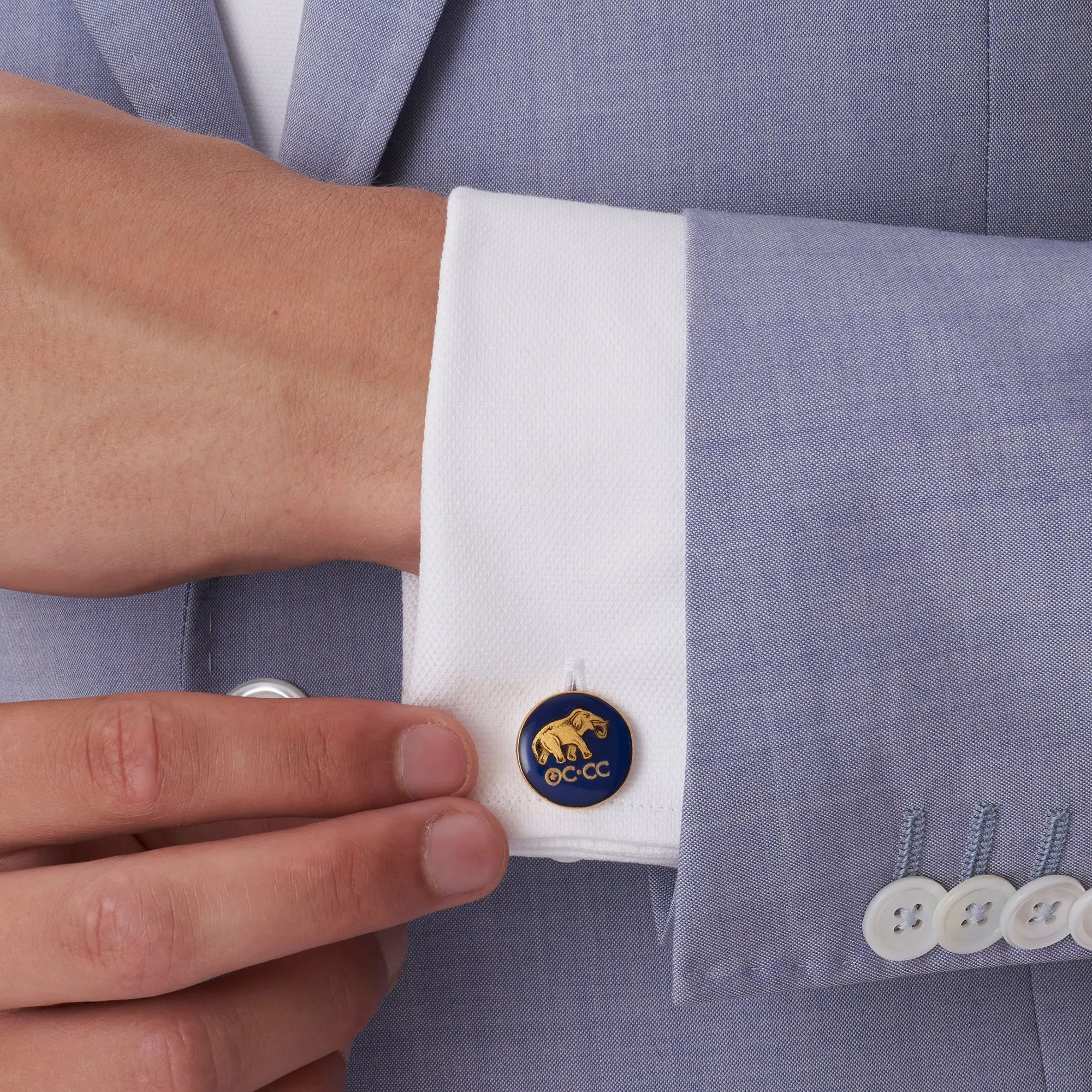 Handmade Bicentenary Cufflinks • for Ladies & Gentlemen
