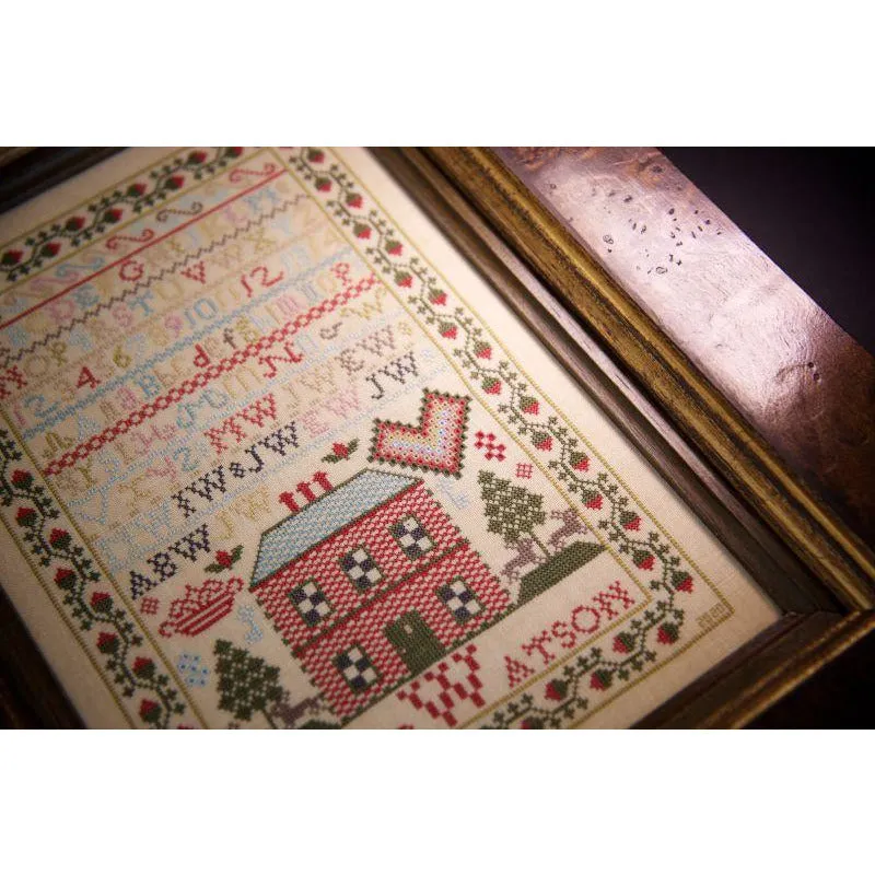 Hands Across The Sea ~ Little Gems Series - Jessie Watson 1816 Sampler Printed Copy of PDF