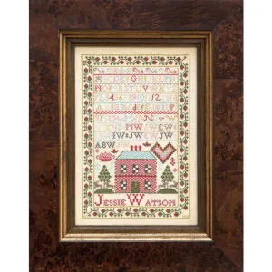 Hands Across The Sea ~ Little Gems Series - Jessie Watson 1816 Sampler Printed Copy of PDF