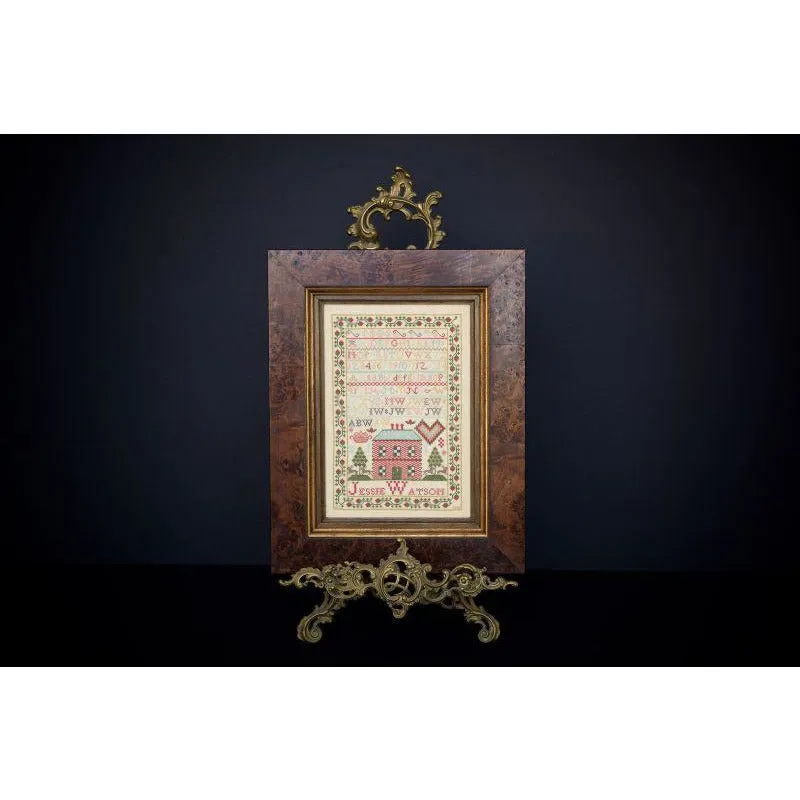 Hands Across The Sea ~ Little Gems Series - Jessie Watson 1816 Sampler Printed Copy of PDF