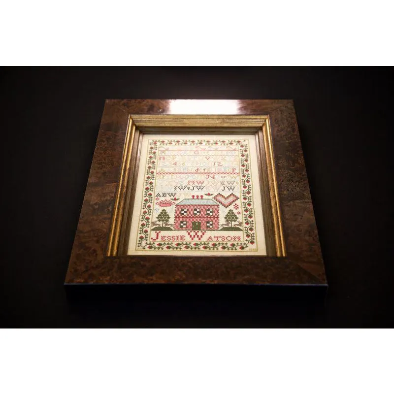Hands Across The Sea ~ Little Gems Series - Jessie Watson 1816 Sampler Printed Copy of PDF