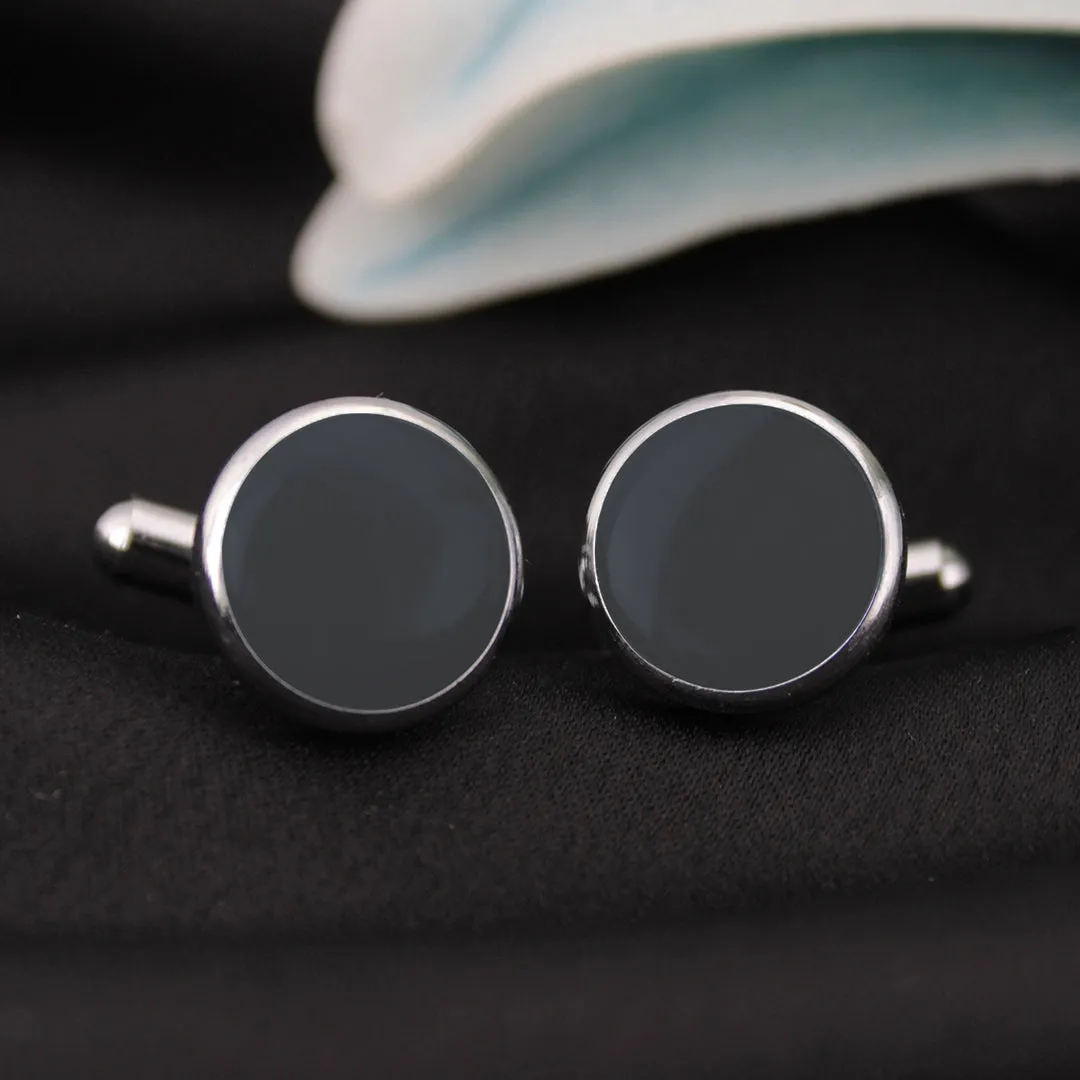 Kavove The Classic Saga Grey Cufflink