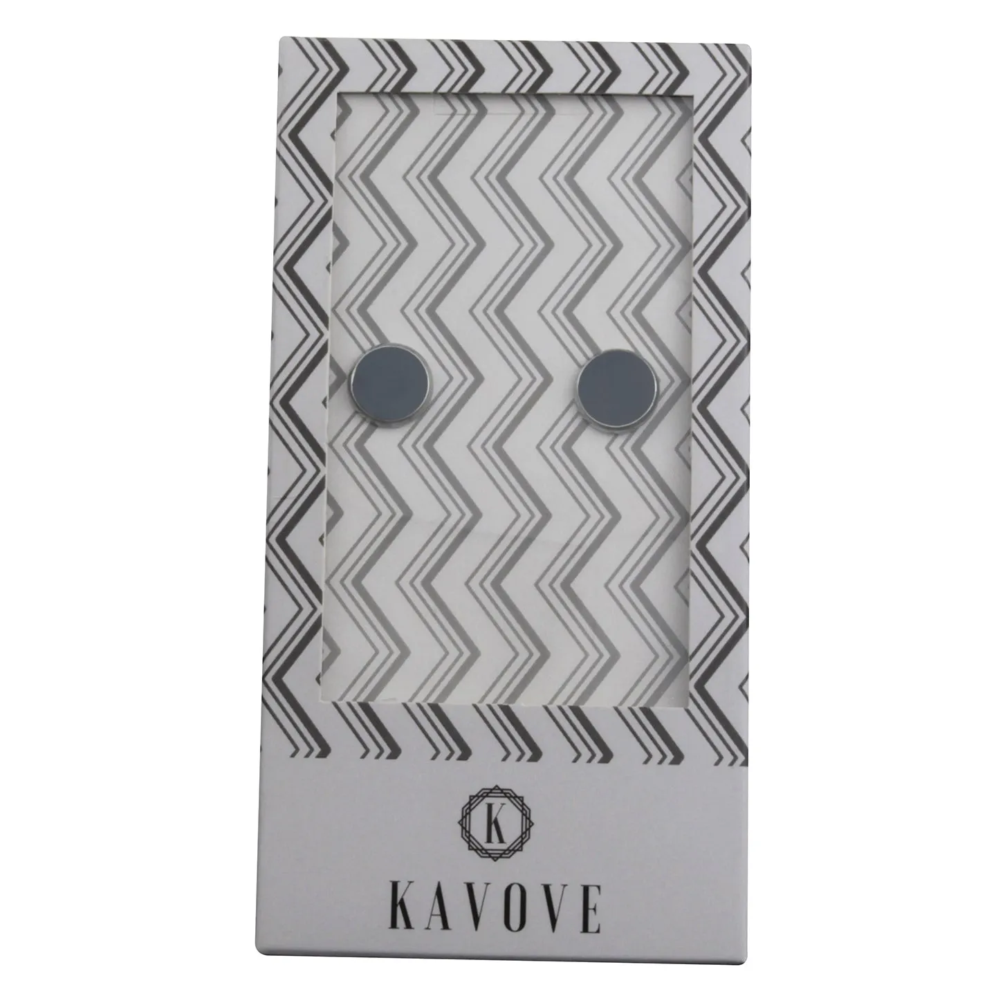 Kavove The Classic Saga Grey Cufflink