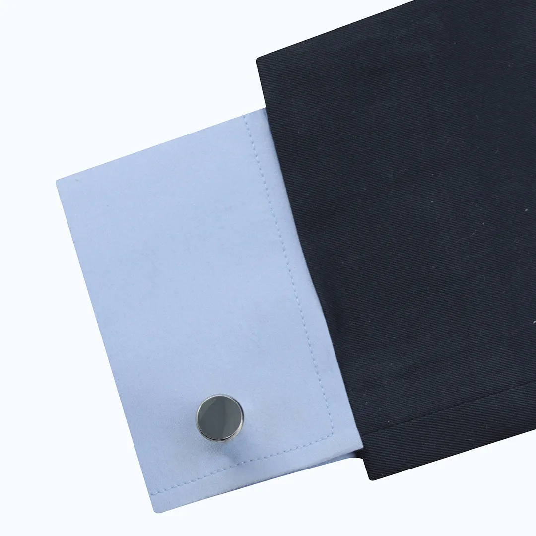 Kavove The Classic Saga Grey Cufflink