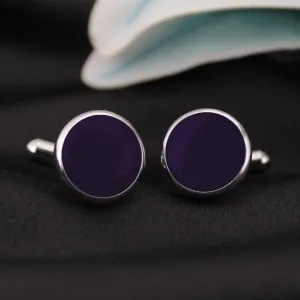 Kavove The Classic Saga Purple Cufflink