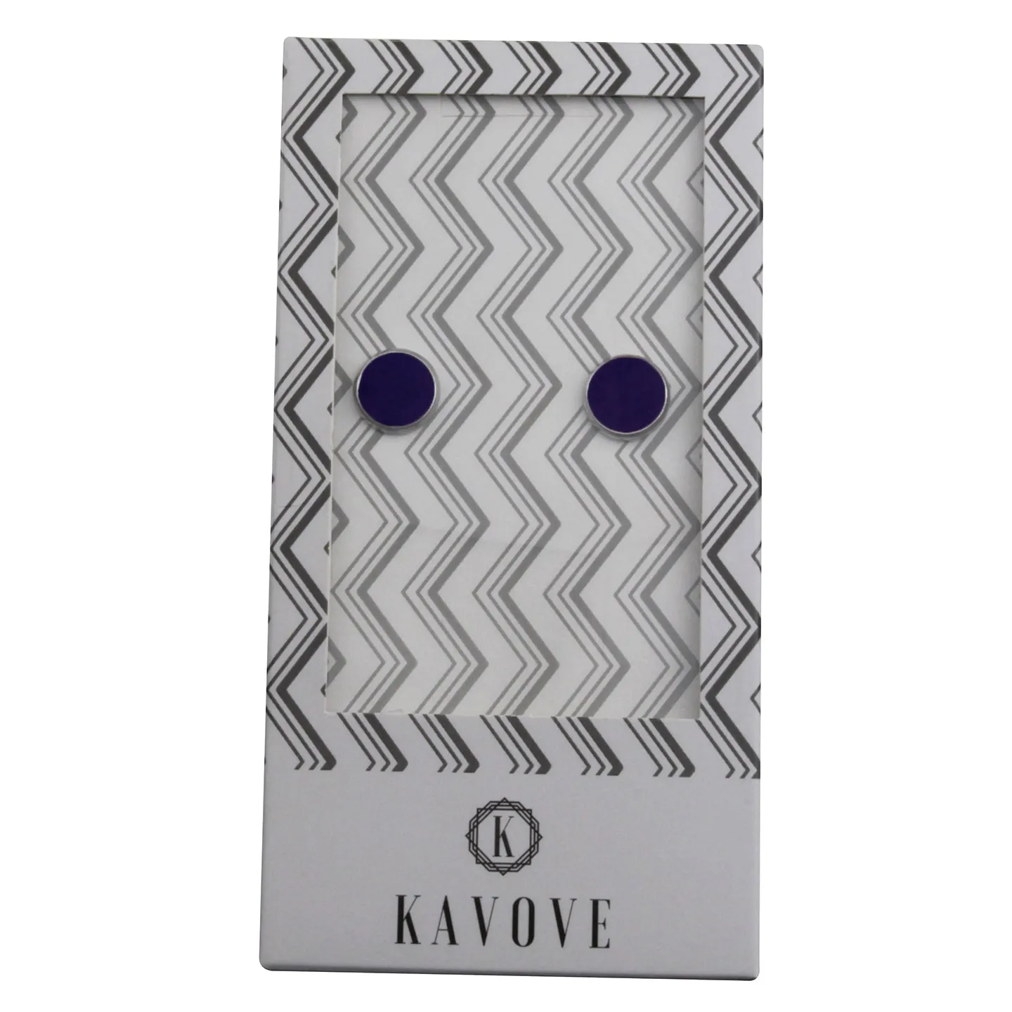 Kavove The Classic Saga Purple Cufflink