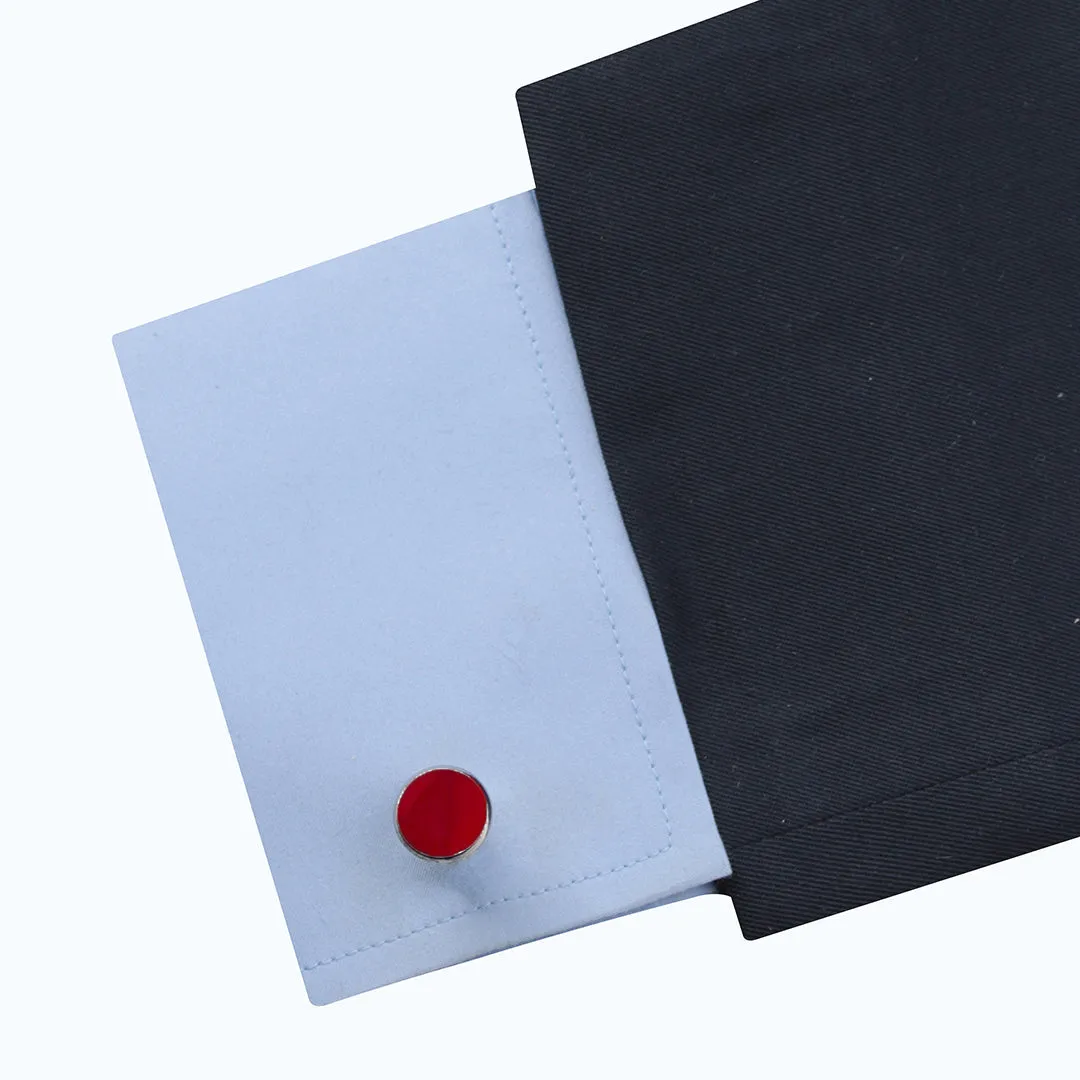 Kavove The Classic Saga Red Cufflink