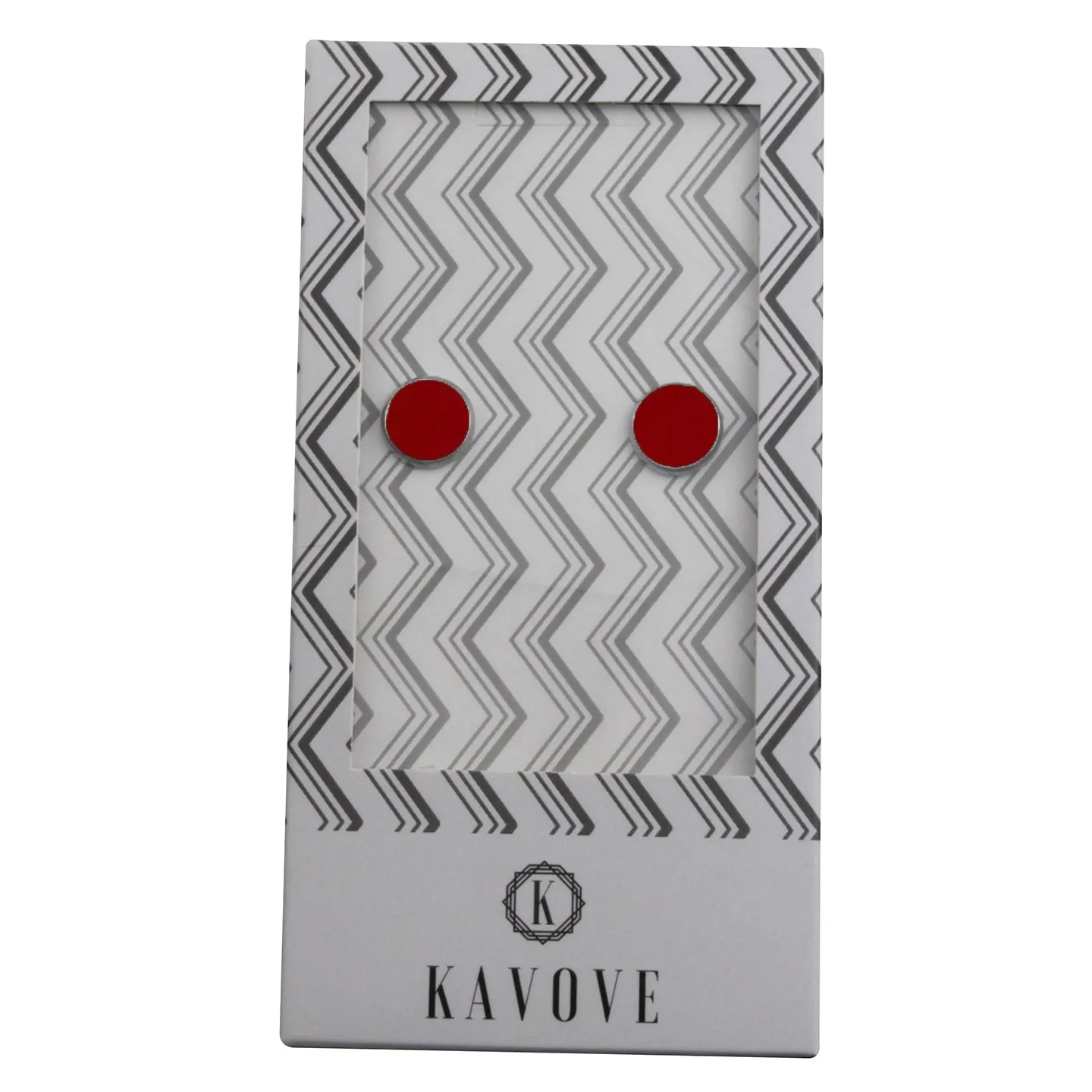 Kavove The Classic Saga Red Cufflink
