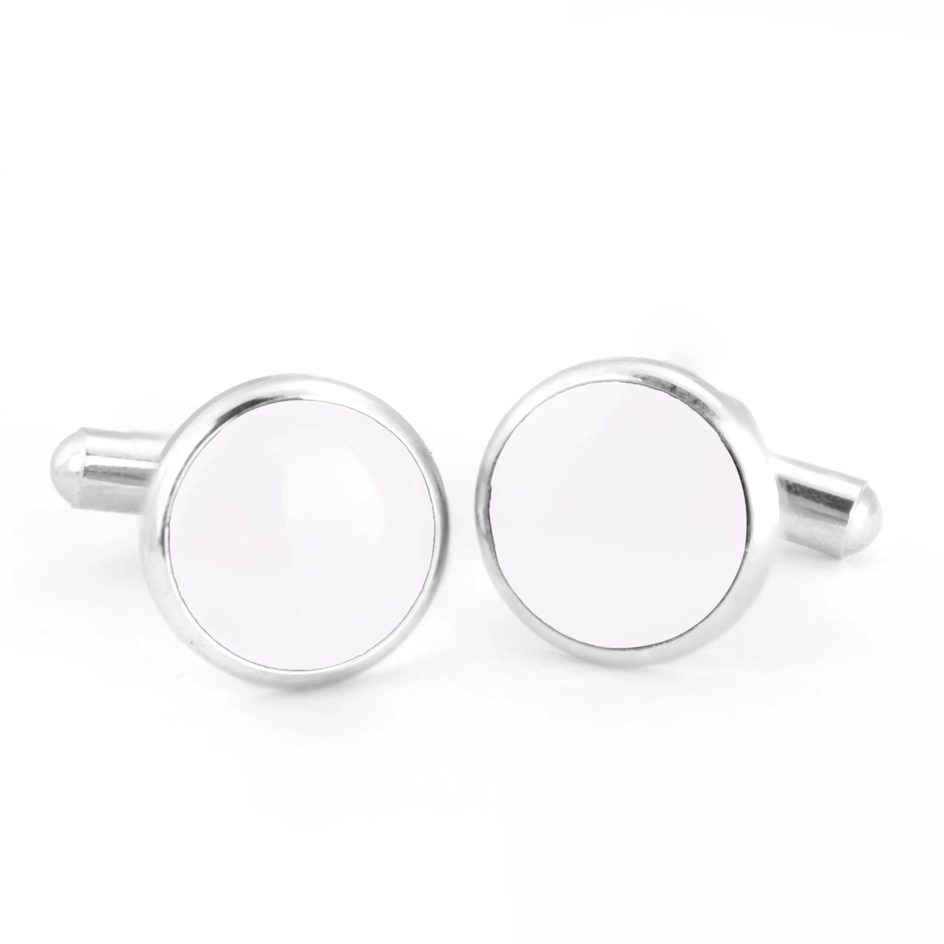 Kavove The Classic Saga White Cufflink