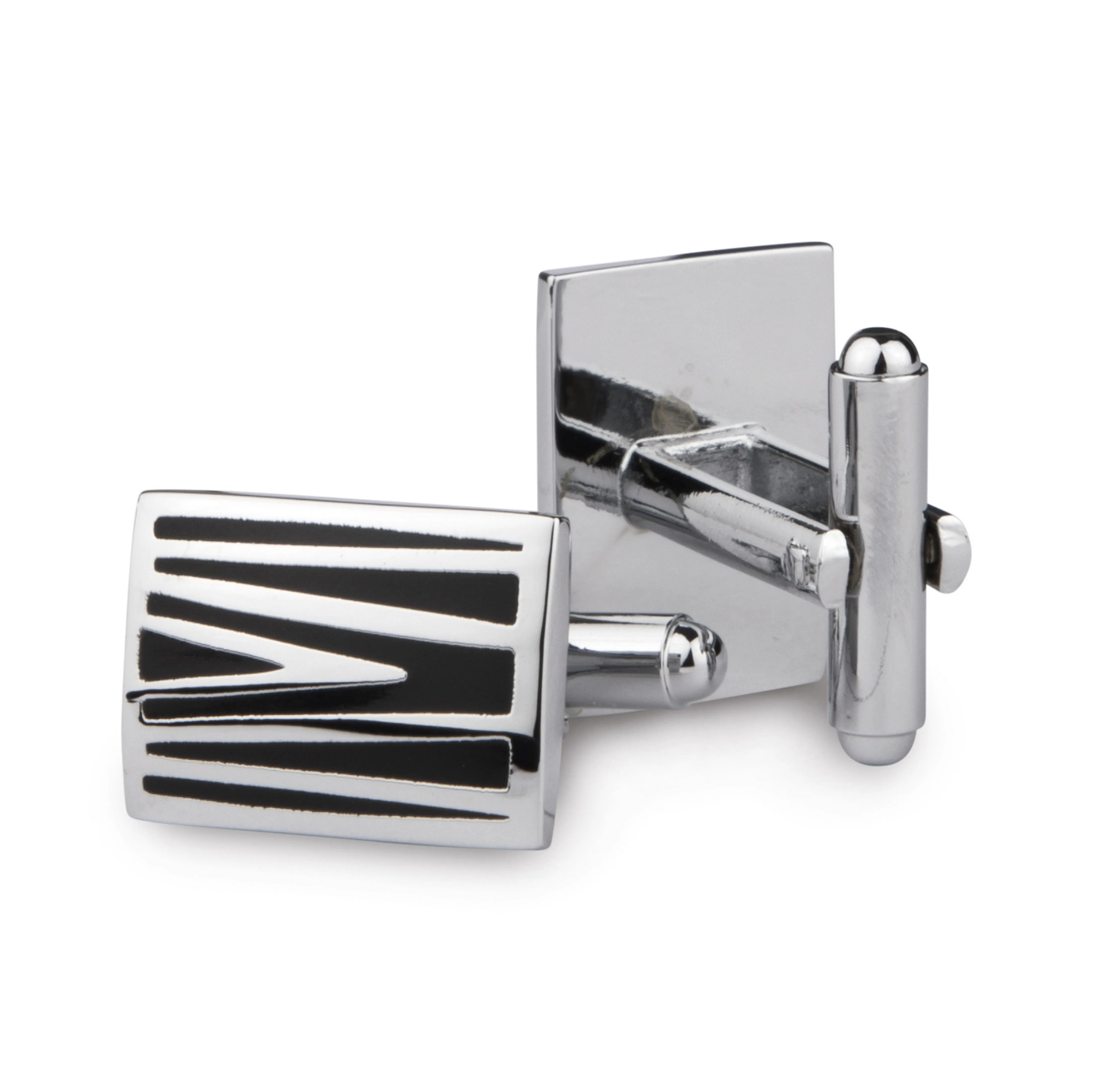 Kavove Zebra metal cufflinks for men