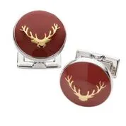 Laksen Stag Head Cuff Links