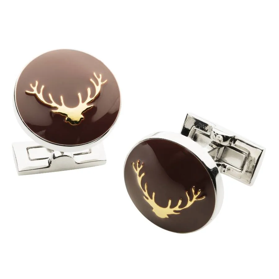 Laksen Stag Head Cuff Links