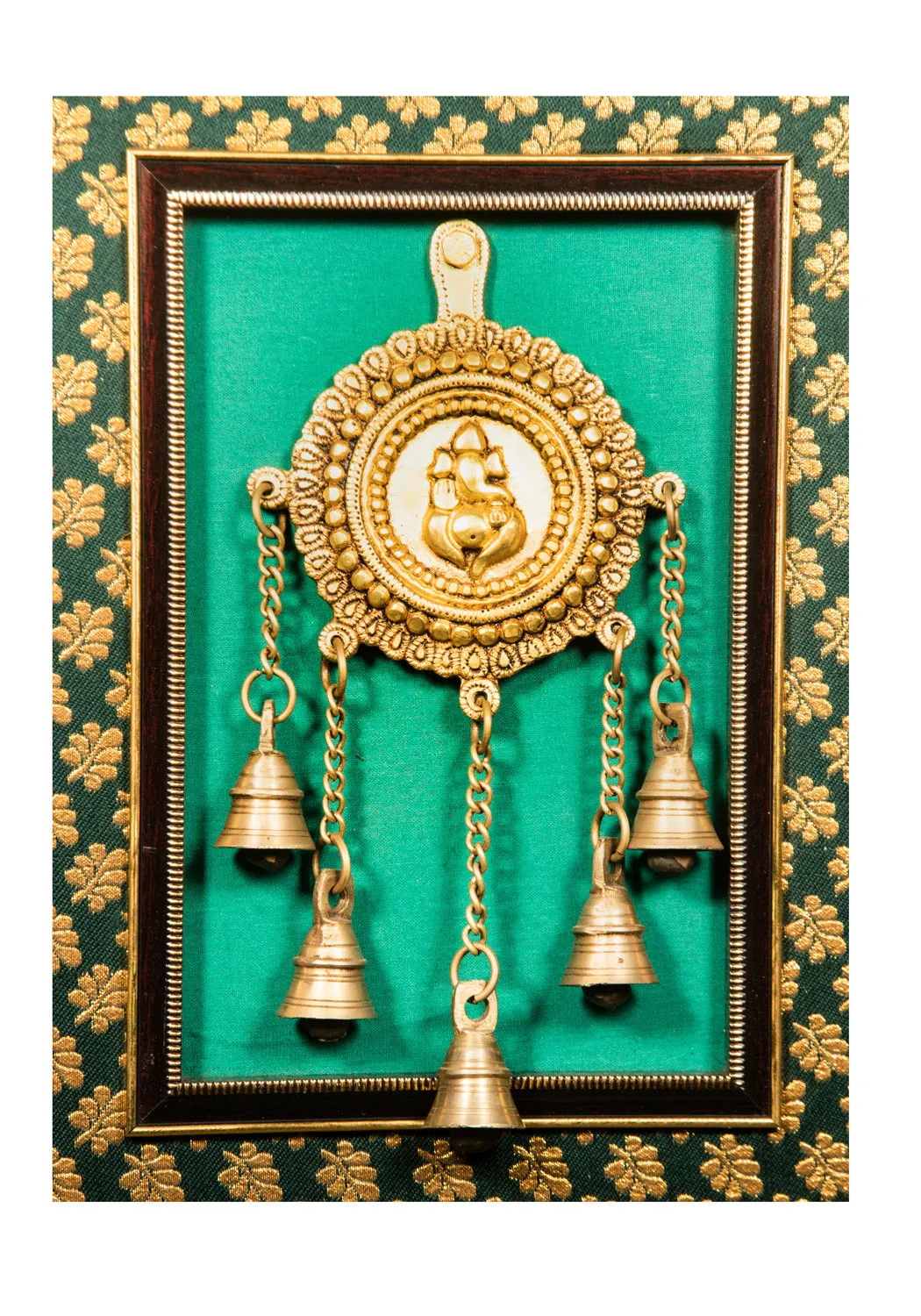 Lord Ganesha with 5 Bells
